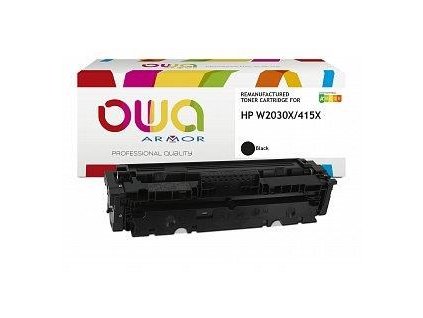 OWA Armor toner pro HP CLJ Pro MFP M450 černý, level man., 7.500 str., komp.s W2030X