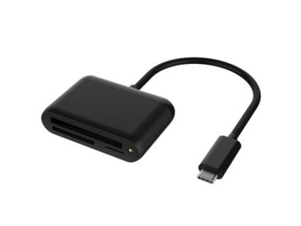 PremiumCord Adaptér USB3.1 Typ-C - Čtečka karet CFAST2.0+SD3.0+Micro SD 3.0