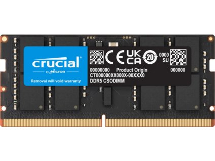 Crucial/CSODIMM DDR5/32/6400MHz/CL52/1x32GB