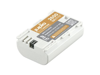 Baterie Jupio LP-E6P ULTRA 2600mAh (6A continuous discharge) 18.7Wh pro Canon EOS R5 Mark II
