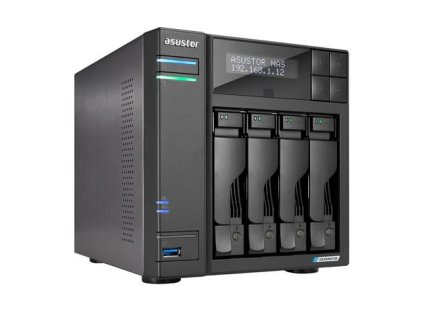 ASUSTOR LOCKERSTOR 4 Gen2 (AS6704T) datové úložiště NAS (pro 4x HDD, Celeron, 4GB DDR4, NAS)