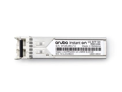 5 x Aruba Instant On 1G SFP LC SX 500m OM2 MMF Transceiver 1420 1820 1830 1930 1950 1960 ( 5 pack )