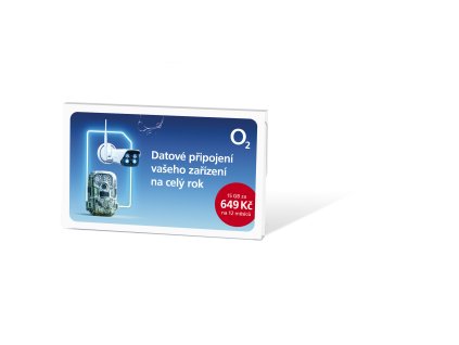 O2 Roční datové připojení 15 GB Bundle 3+1