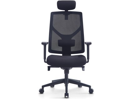 Ergonomická kancelářská židle ARES černá, vysoké postavy