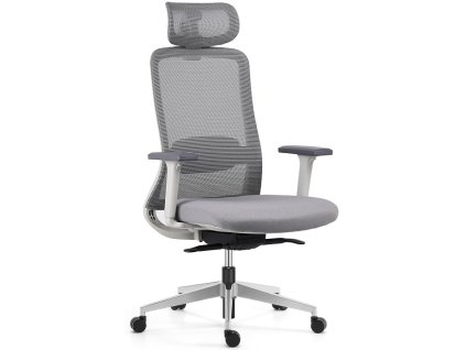 Ergonomická kancelářská židle VELTEA šedá