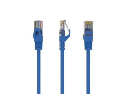 GEMBIRD UTP Cat 6 patch cord modrý 0,25m