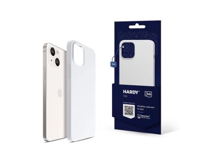 3mk ochranný kryt HARDY Silicone MagCase pro Apple iPhone 14 Plus, White