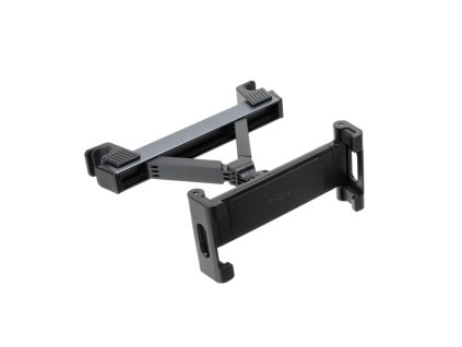 Držák FIXED Passenger Max pro tablety s uchycením do opěrky hlavy a posuvným ramenem, space gray