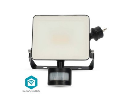 Nedis WIFILOFS21FBK Venkovní světlo Smartlife | Pohybový senzor | 1620 lm | Wi-Fi | 20 W | Hliník | Android™ / IOS