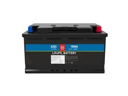 Avacom A2D2 baterie LiFePO4 12,8V 100Ah F15 SELF-HEAT Car Battery Case (REPT cells)