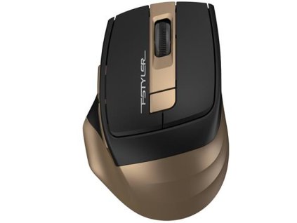 A4tech FG35, FSTYLER bezdrátová myš, bronzová