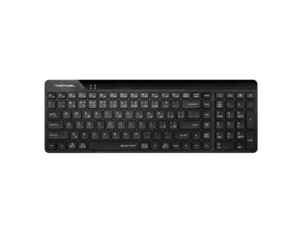 A4tech FStyler FBK23 AS, bezdrátová Dual mode Bluetooth+2,4G klávesnice, CZ, černá