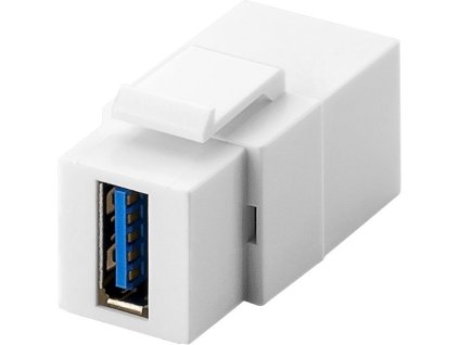 PremiumCord Keystone Modul 2x USB3.0 female, šířka 18,3 mm