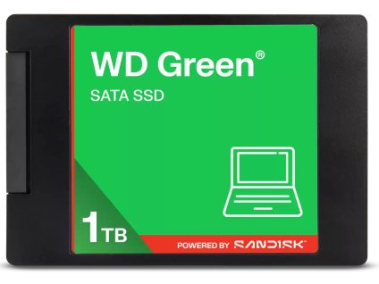 WD GREEN SSD 3D NAND WDS100T5G0A 1TB, SATA III 6 Gb/s, 545MB/s, 2.5"