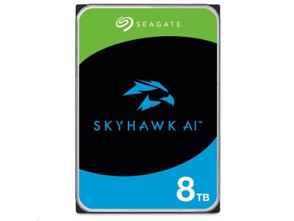 SEAGATE HDD 8TB SKYHAWK AI, 3.5", SATAIII, 7200 RPM, Cache 256MB