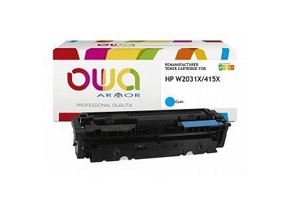 OWA Armor toner pro HP CLJ Pro MFP M450 cyan, level man., 6.000 str., komp.s W2031X