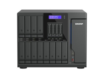 QNAP TVS-AIh1688ATX-U7-32G (Ultra 7, ZFS, 32GB DDR5 ECC RAM, 12x 3,5''+ 4x 2,5'', 2x 2,5GbE, 2x 10GbE)