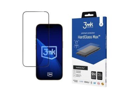 3mk HardGlass Max Black pro Apple iPhone 17 Pro Max