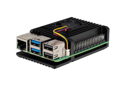 JOY-IT RASPBERRY PI case Armor Fan pro Raspberry Pi 5, černá