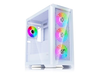 EVOLVEO Ptero Q2G,ATX/4x ARGB 120/sklo čelo+bok