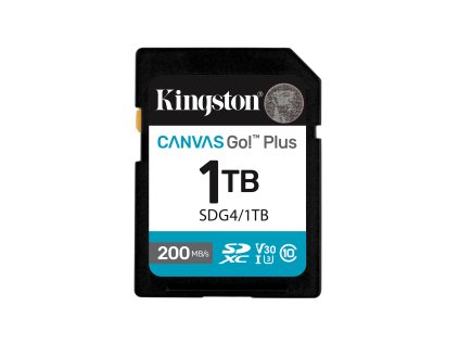 Kingston Canvas Go Plus/SDXC/1TB/UHS-I U3 / Class 10