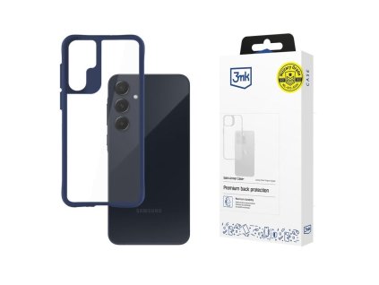 3mk ochranný kryt Satin Armor Case+ Blue pro Samsung Galaxy A55 5G