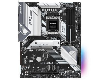 ASROCK B650 PRO RS (AM5, amd B650, 4xDDR5, PCIE 5.0, HDMI +DPort, 4xSATA3 +2xM.2, USB3.2 G2x2, GLAN 2,5G, ATX)