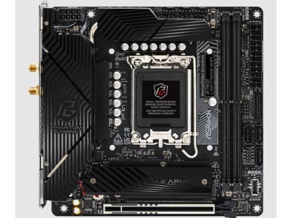 ASROCK B760I LIGHTNING WIFI (intel 1700 14+12+13gen, 2xDDR5 8600MHz, 3xSATA3, 2x M.2, HDMI+DPort, 1xGLAN, mini-ITX)