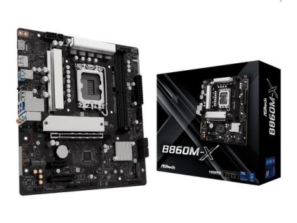 ASROCK B860M-X (intel 1851, 2xDDR5, mATX)