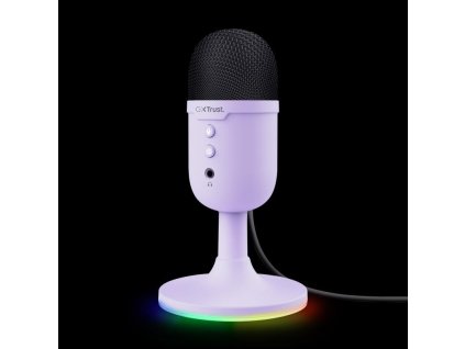 TRUST mikrofon GXT234P YUNIX USB MICROPHONE PURPLE