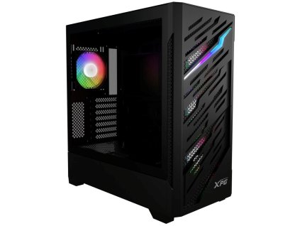 ADATA XPG case STARKER AIR BTF Mid-Tower, bez zdroje, 4x 120mm ARGB, Černá