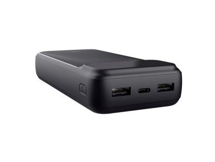 TRUST Powerbanka Avala, 20000 mAh, 1xUSB-C + 2xUSB, černá