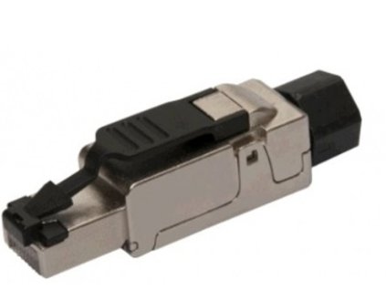 Konektor Solarix SXRJ45-5E-STP-BK-SA RJ45 STP 8p8c, Cat 5, drát, průmyslový, samořezný