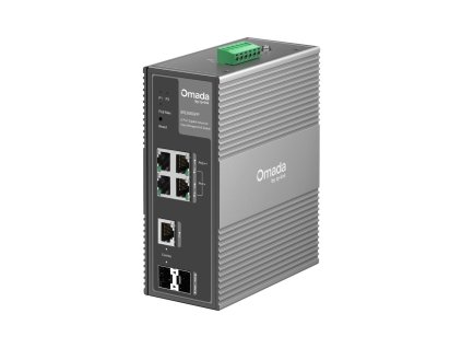 Switch TP-Link IES206GPP průmyslový, 2x SFP combo, 8x GLan s Poe+, 180W, DIN, Omáda SDN
