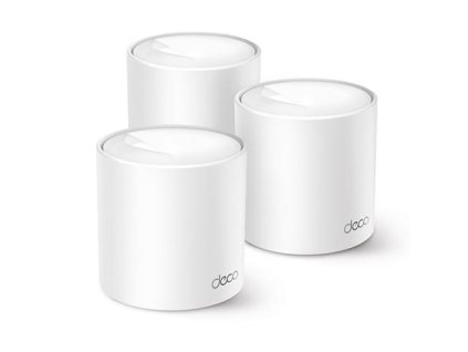 TP-Link Deco X10(3-pack) - AX1500 Meshový Wi-Fi 6 systém pro chytré domácnosti - Rodičovská kontrola - (3-pack)