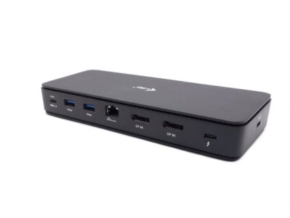 I-tec Thunderbolt4 2x Display Docking Station Gen3, 7x USB, 2.5 GLAN + PowerDelivery 92 W