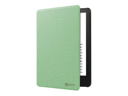C-TECH PROTECT pouzdro pro Amazon Kindle TOUCH 2024, WAKE/SLEEP funkce,hardcover, AKC-22, matcha
