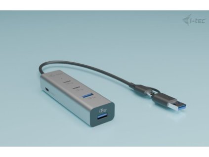 i-tec Universal Charging Metal HUB 2x USB-C + 2x USB-A Port, PD 85W