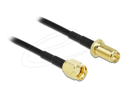 Delock Anténní kabel RP-SMA samec na RP-SMA samice LMR/CFD100 2 m low loss