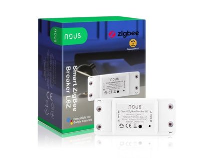 NOUS L6Z smart integrovaný spínač, ZigBee switch 10A, kompatibilní s Tuya