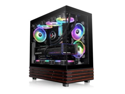 THERMALTAKE Case View 270 Plus WS ARGB, Průhledná bočnice,černá