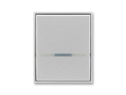 ABB TIME Ovladač 3558E-A00653 08 spínače jednoduchý, s průzorem, titanová