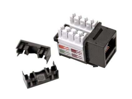 LEXI-NET Keystone (zásuvka) RJ45-8 Cat.6 UTP samořezný