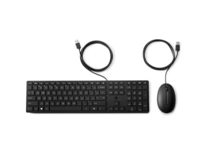HP Wired 320MK combo keyboard and mouse (česko-slovensky) klávesnice a myš