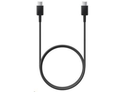 Samsung datový kabel EP-DG980BBE, USB-C, 3A, délka 1 m, černá (bulk)