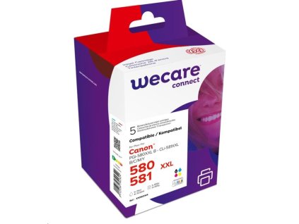 WECARE ARMOR cartridge pro CANON PIXMA TR7550,TR8550,TS6150,TS8150 (K10503W4), černá+CMY,26ml/4x12.2ml