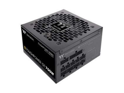 THERMALTAKE zdroj 750W Toughpower GT, 120mm, Plně modulární, 80+ Gold, černá