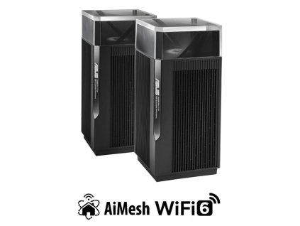 BAZAR ASUS ZenWiFi Pro XT12 2-pack Wireless AX11000 Tri-band Mesh WiFi 6 System, 2.5G WAN/LAN (ROZBALENO)