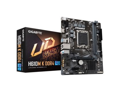 GIGABYTE MB Sc LGA1700 H610M K DDR4, Intel H610, 2xDDR4, 1xHDMI, mATX