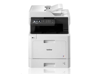 BROTHER multifunkce color laserová DCP-L8410CDW - A4, 31ppm 512MB 2400x600 PCL LAN USB WiFi 250l 50ADF, DUPLEX